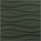 Ekena Millwork 19 5/8in. W x 19 5/8in. H Swell EnduraWall Decorative 3D Wall Panel Covers 2.67 Sq. Ft. WP20X20SSGHC - alternate 1